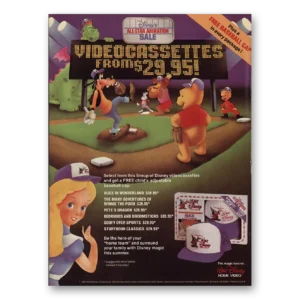 1983 Walt Disney Home Video Print Ad | All Star