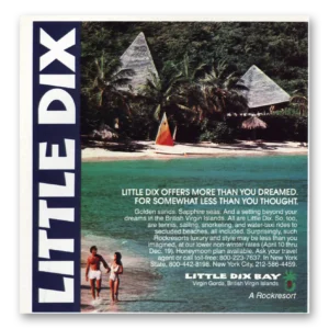 1983 Rockresorts Print Ad | Virgin Gorda