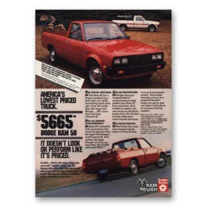 1983 Dodge Ram Print Ad | Lowest Priced
