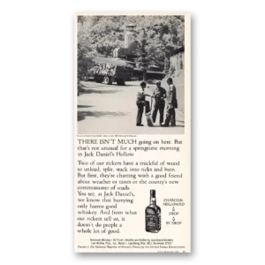 1983 Jack Daniels Print Ad | Going On Here