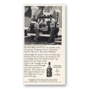 1983 Jack Daniels Print Ad | Moore County Tennessee Whiskey