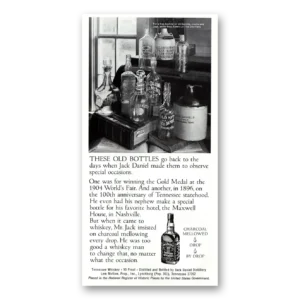 1983 Jack Daniels Print Ad | Old Bottles
