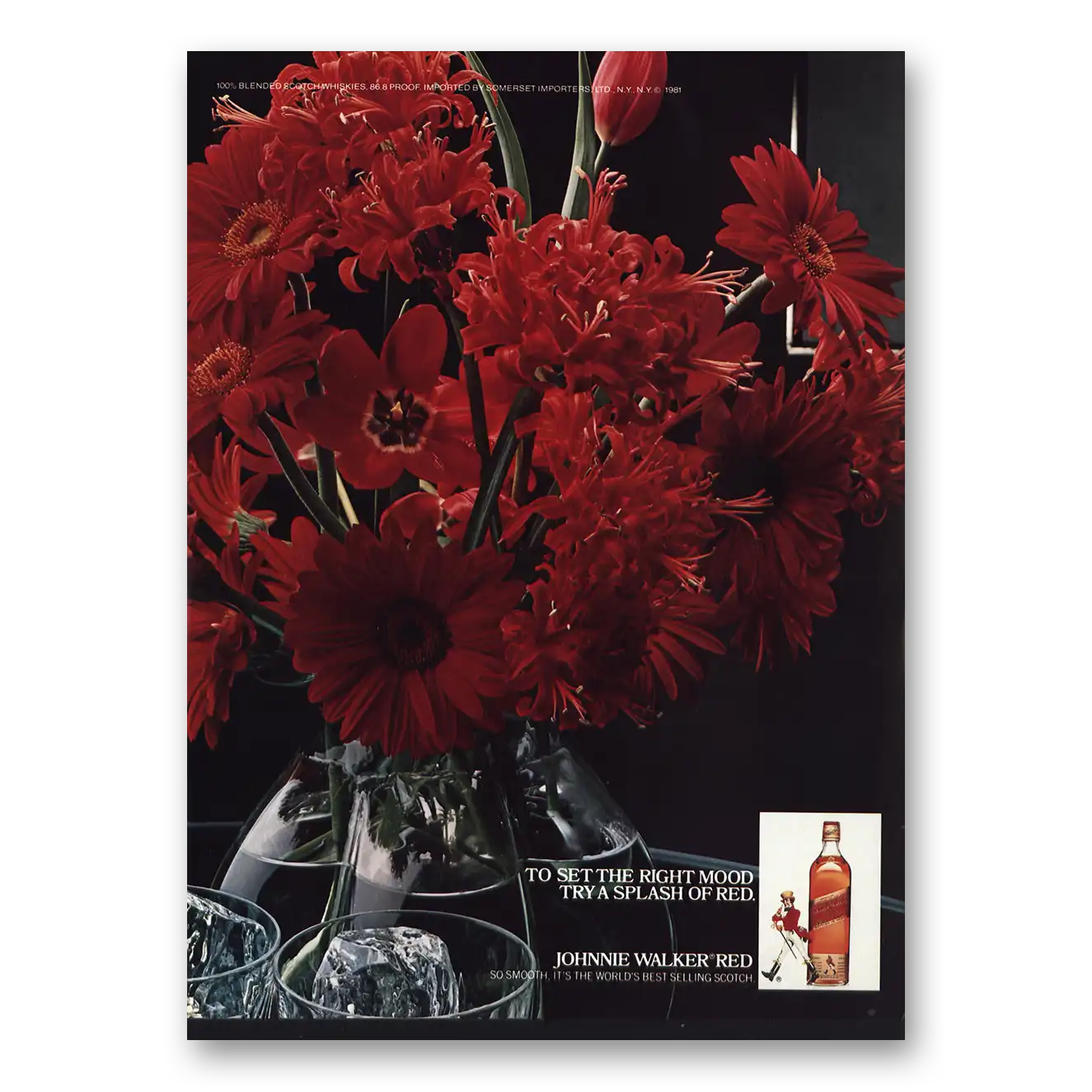1983 Johnnie Walker Red Label Print Ad | Right Mood