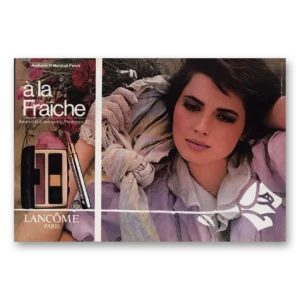 1983 Lancome Cosmetics Print Ad | La Fraiche