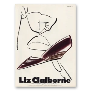1983 Liz Claiborne Shoes Print Ad | Unmistakable Style