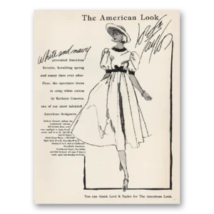 1983 Lord & Taylor Print Ad | Kathryn Conover