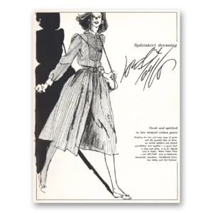 1983 Lord & Taylor Print Ad | Splitskirt Dressing