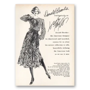 1983 Lord & Taylor Print Ad | Donald Brooks