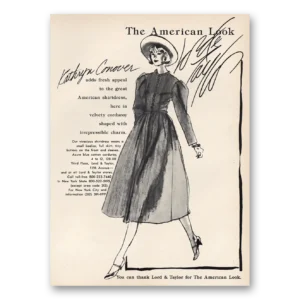 1983 Lord & Taylor Print Ad | Kathryn Conover