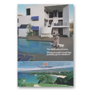 1983 Mauna Kea Beach Hotel Print Ad | Mcbrides Home