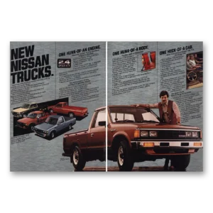 1983 Nissan Trucks Print Ad | Hunk Of Truck