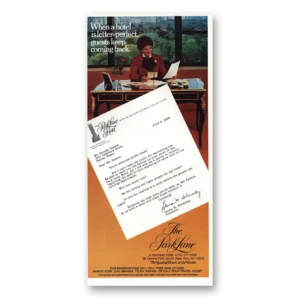 1983 Park Lane Print Ad | Letter Perfect