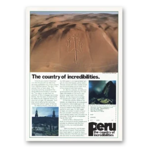 1983 Peru Print Ad | Incedibilities