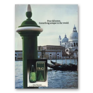 1983 Pino Silvestre Print Ad | Something Unique