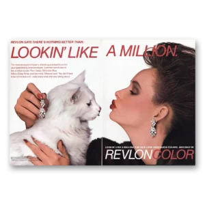 1983 Revlon Print Ad | Lookin Like Million