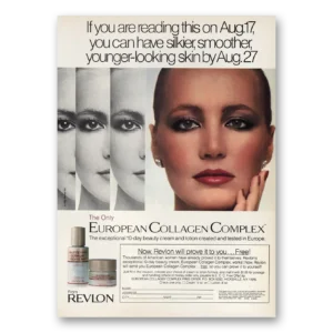 1983 Revlon Print Ad | Reading This On Aug 17