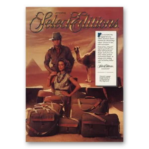 1983 Samsonite Luggage Print Ad | Select Editions