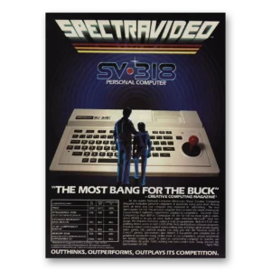 1983 Spectravideo Personal Computer Print Ad | Personal Computer