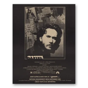 1983 Daniel Promo Print Ad | Timothy Hutton