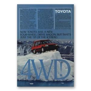 1983 Toyota Tercel Print Ad | Tip Iceberg