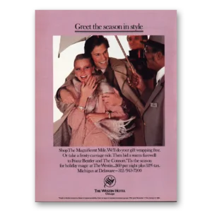 1983 Westin Hotels Print Ad | Chicago Shop