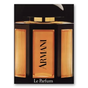 1984 Armani Parfum Print Ad | Le Parfum