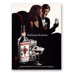 1984 Beefeater Print Ad | Befittingly