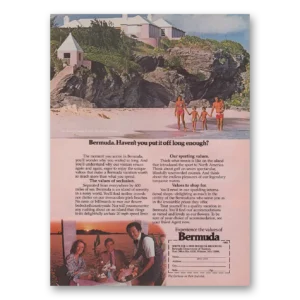1984 Bermuda Print Ad | Put If Off