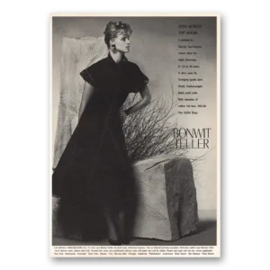 1984 Bonwit Teller Print Ad | Seen Across The Room