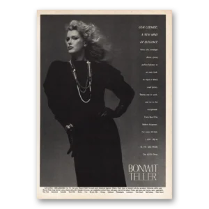 1984 Bonwit Teller Print Ad | Our Chemise