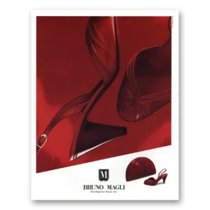 1984 Bruno Magli Shoes Print Ad | Bologna Italy