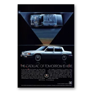 1984 Cadillac DeVille Print Ad | Tomorrow