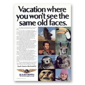 1984 Eastern Airlines Print Ad | Old Faces