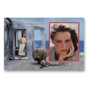 1984 Estee Lauder Print Ad | Un Paysage