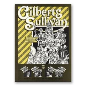 1984 Gilbert & Sullivan Promo Print Ad | Created For Video