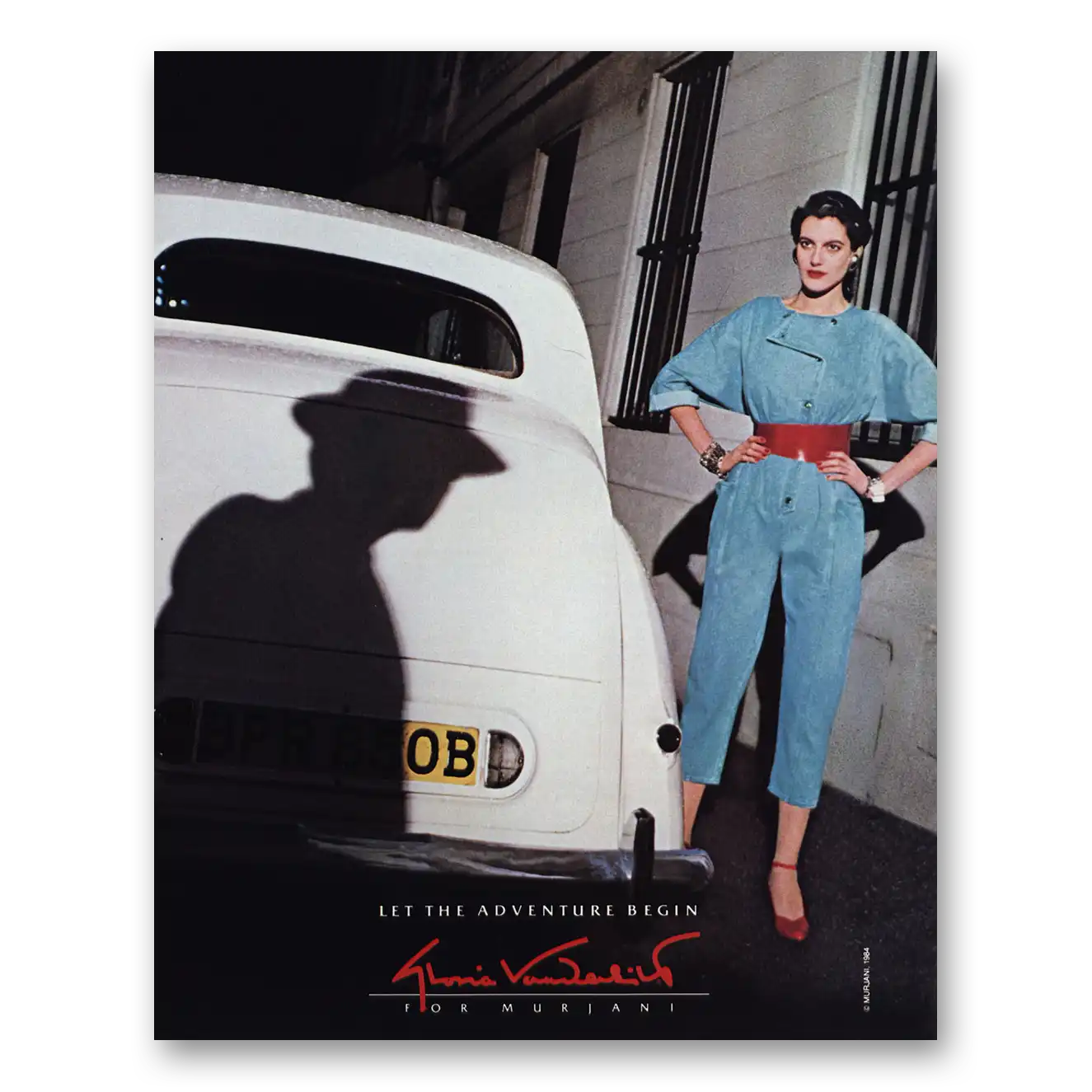 1984 Gloria Vanderbilt Print Ad | Adventure Begin