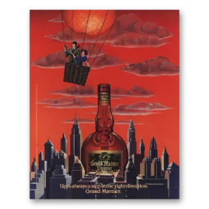 1984 Grand Marnier Print Ad | Right Direction