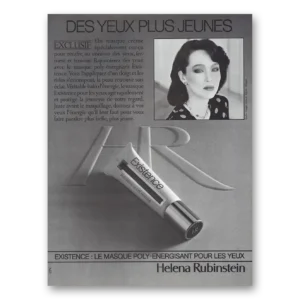 1984 Helena Rubinstein Cosmetics Print Ad | Des Yeux Plus