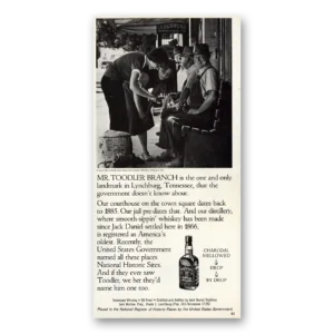 1984 Jack Daniels Print Ad | Toodler Branch