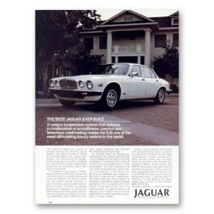 1984 Jaguar XJ6 Print Ad | Best Jaguar