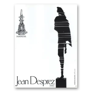 1984 Jean Desprez Print Ad | Sheherazade