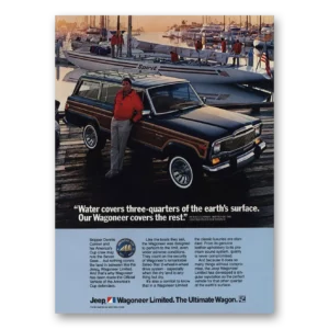 1983 Jeep Wagoneer Print Ad | Earths Surface