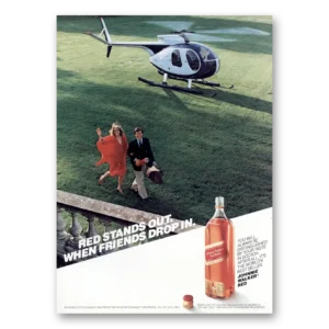1984 Johnnie Walker Red Label Print Ad | Drop In