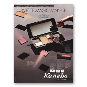 1984 Kanebo Cosmetics Print Ad | Palette Magic