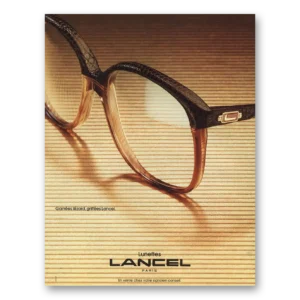 1984 Lancel Eyewear Print Ad | Lunettes