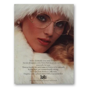1984 Logo Paris Print Ad | Rimless Collection