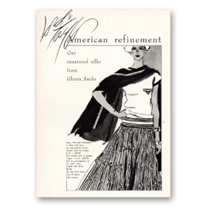 1984 Lord & Taylor Print Ad | Gloria Sachs