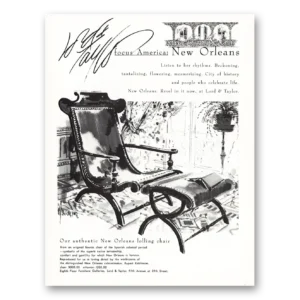 1984 Lord & Taylor Print Ad | New Orleans