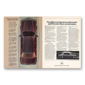 1983 Mercedes Benz Print Ad | Harnesses Wind