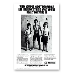 1984 Metropolitan Life Insurance Print Ad | Life Insurance